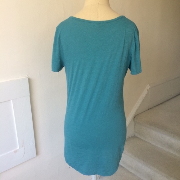 AG Adriano Goldschmied High Low Pocket Tee Shirt - Picture 3 of 7